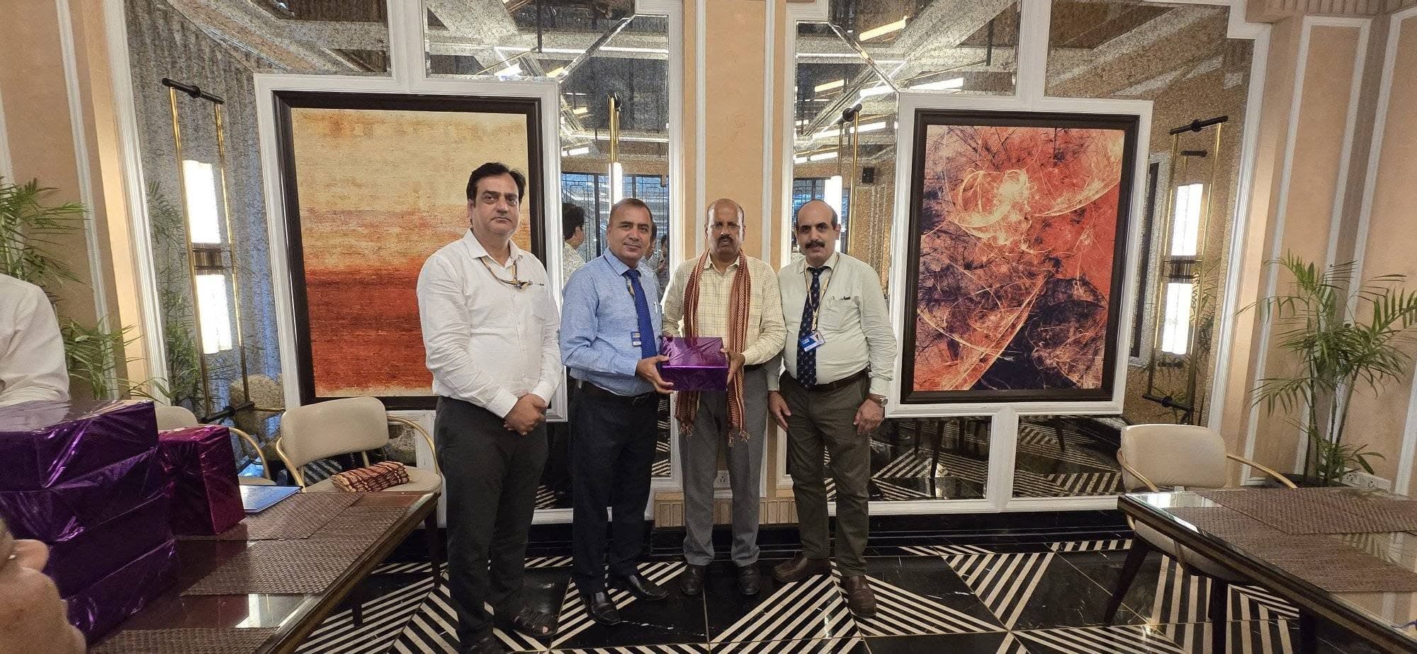 Professional recognition moment involving Manejar Singh
